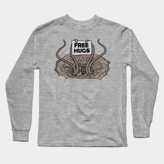 FREE HUGS Long Sleeve T-Shirt by Raffiti